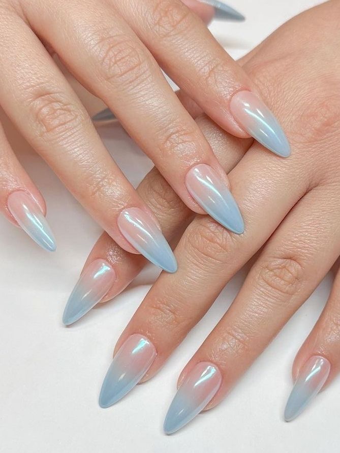 Nails Ombre Blue 21 Ideas: Unleashing the Stunning Trend