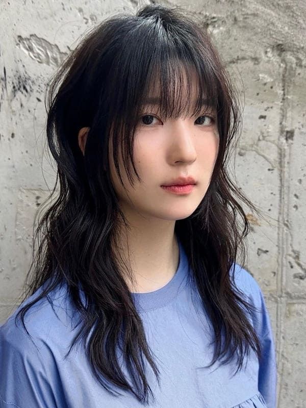 Korean Haircut 18 Ideas for Women with Bangs: Elevate Your Style Game