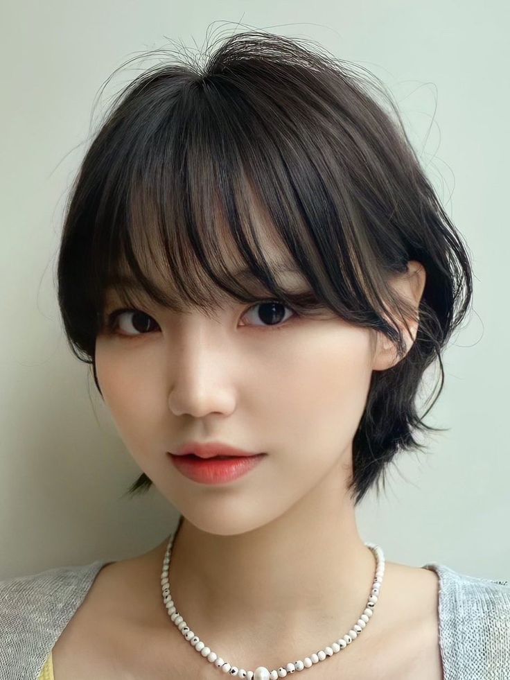 Korean Haircut 18 Ideas for Women with Bangs: Elevate Your Style Game