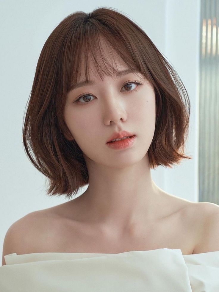 Korean Haircut 18 Ideas for Women with Bangs: Elevate Your Style Game