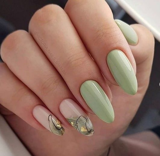 Pastel Green Nails 21 Ideas: Embrace the Subtle Elegance