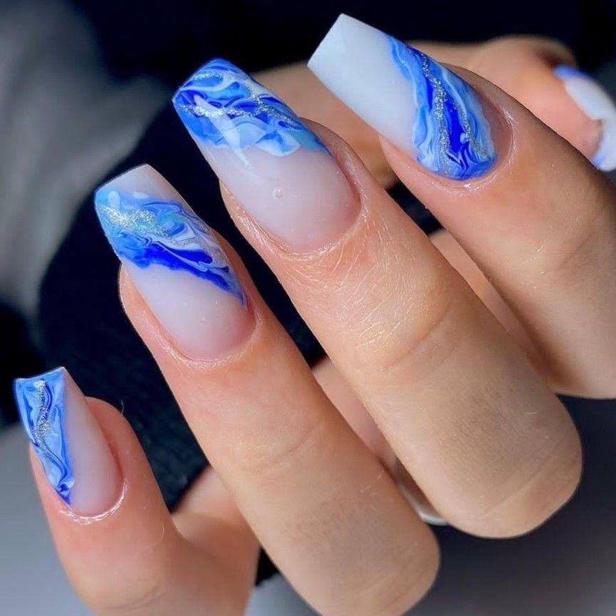Exploring Creative Blue Nails 21 Ideas: From Subtle Shades to Dazzling Designs