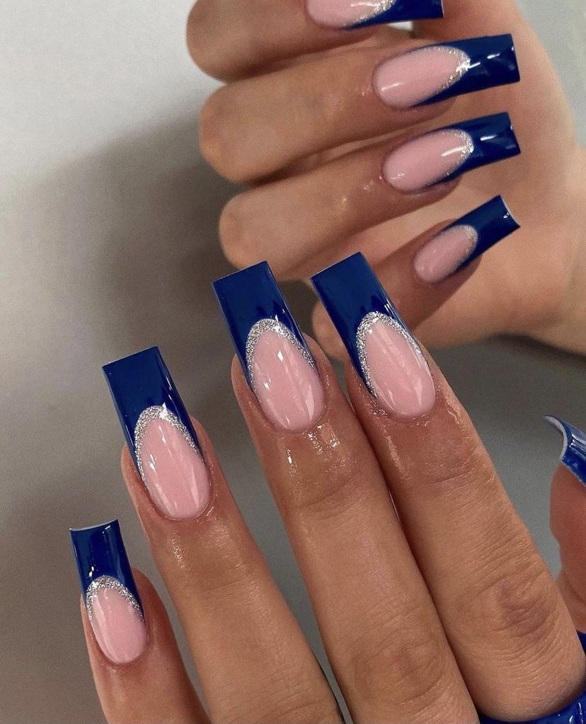 Blue Nails Acrylic 15 Ideas: Embracing Elegance and Versatility