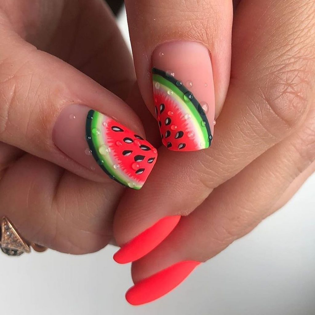 Pink and Green Nails 18 Ideas: A Playful and Chic Combination