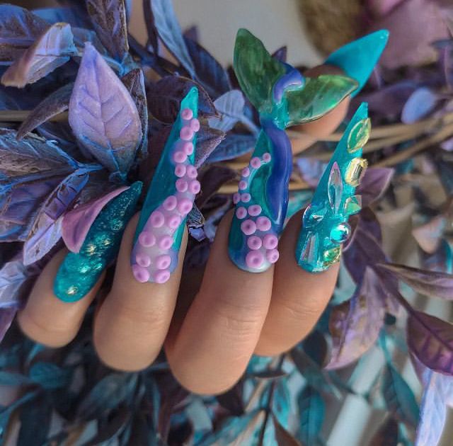 3D Nail Art 18 nápadů: Pozvedněte svou hru na nehty pomocí kreativních návrhů