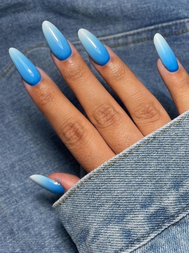 Nails Ombre Blue 21 Ideas: Unleashing the Stunning Trend
