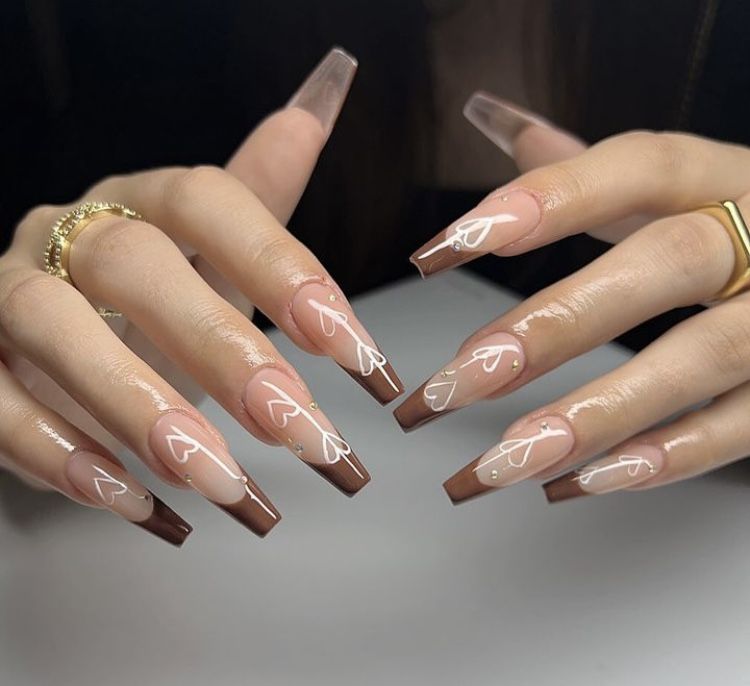 Brown Nails Acrylic 18 Ideas: Elevate Your Style with Stunning Nail Designs