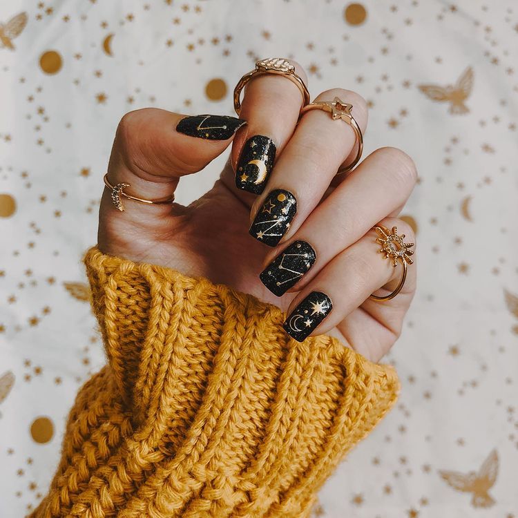 Black Nails Acrylic 20 Ideas: Embrace the Bold and Elegant Look