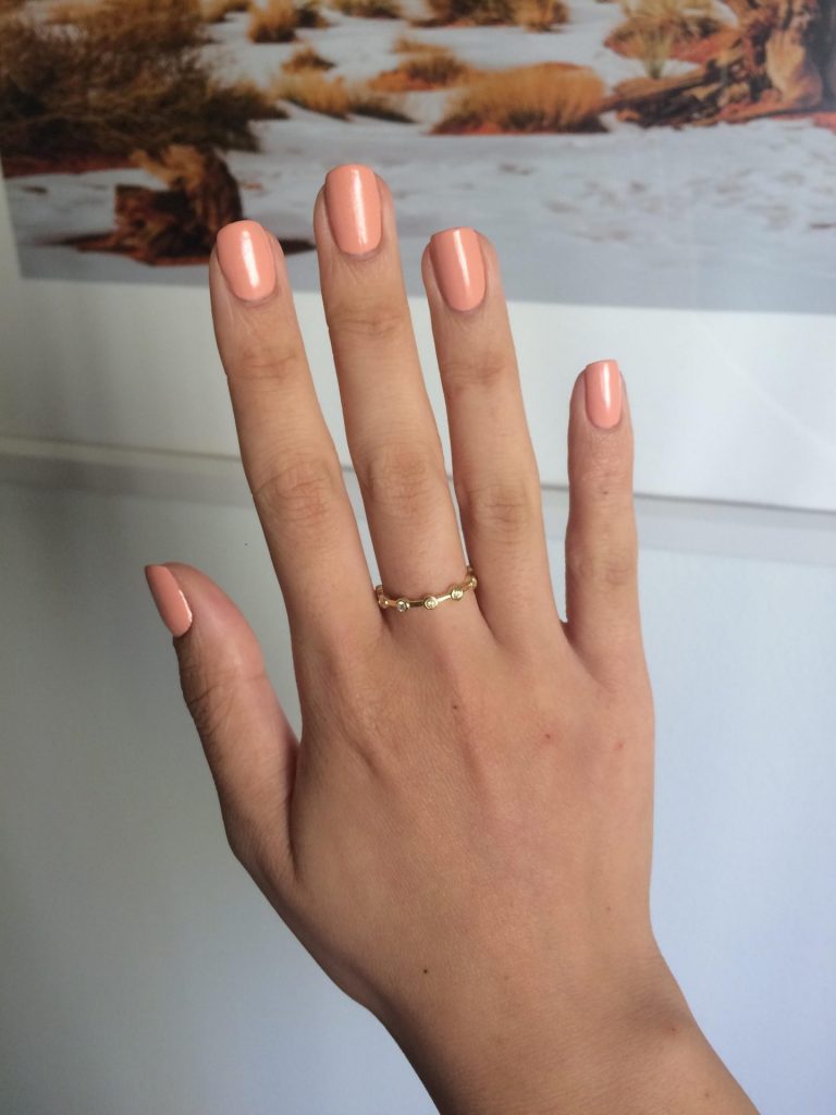 Nails Broskvová barva 22 nápadů: Přijměte eleganci a teplo