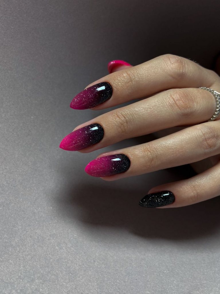 Black and Pink Nails 21 Ideas: Adding a Splash of Chic Contrast to Your Style