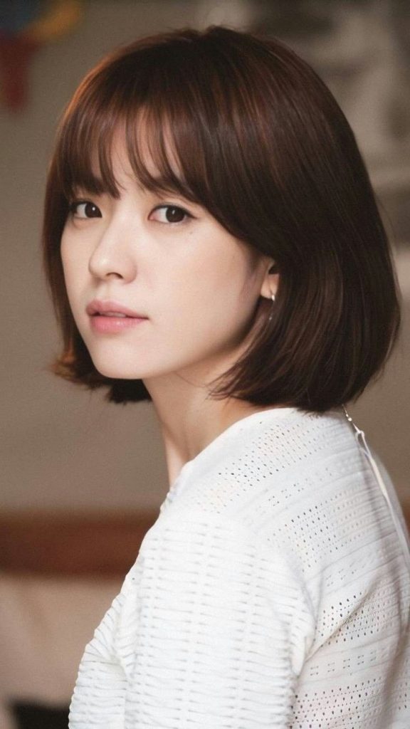 Korean Haircut 18 Ideas for Women with Bangs: Elevate Your Style Game