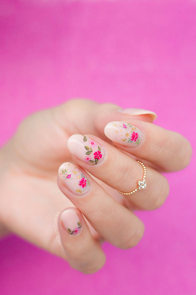 Flower Nail Art 16 Ideas: Blooming Trends for Creative Nail Enthusiasts