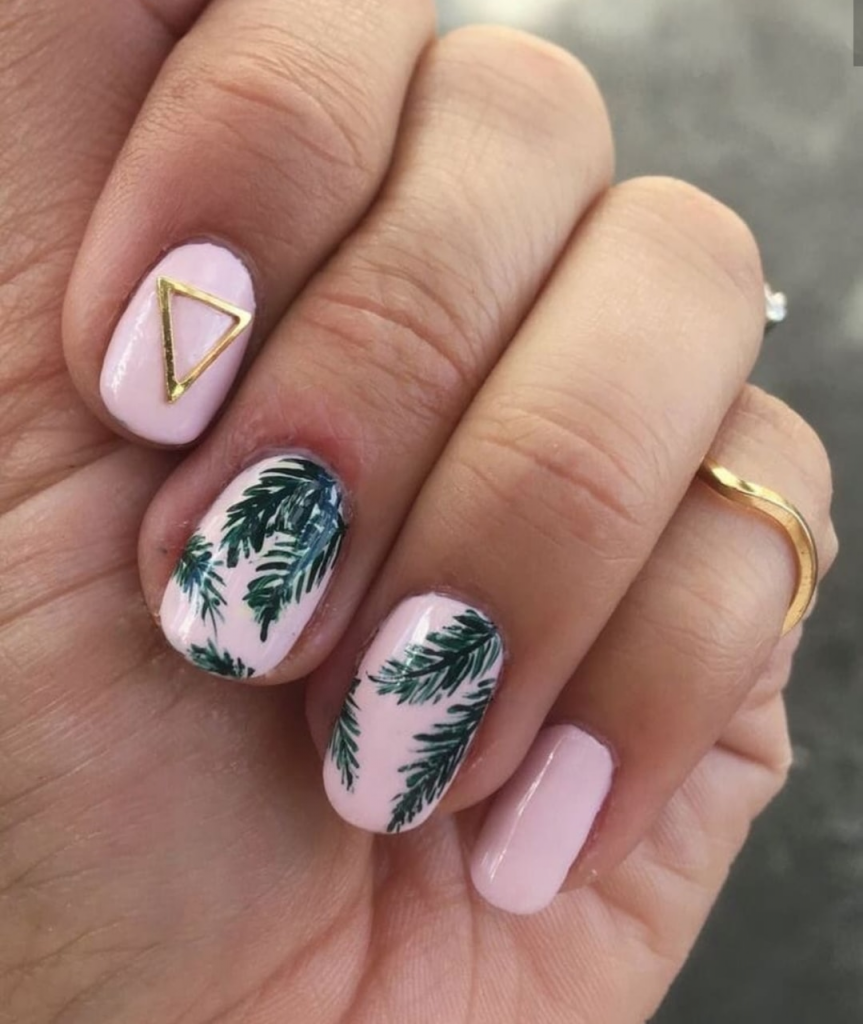 Pink and Green Nails 18 Ideas: A Playful and Chic Combination