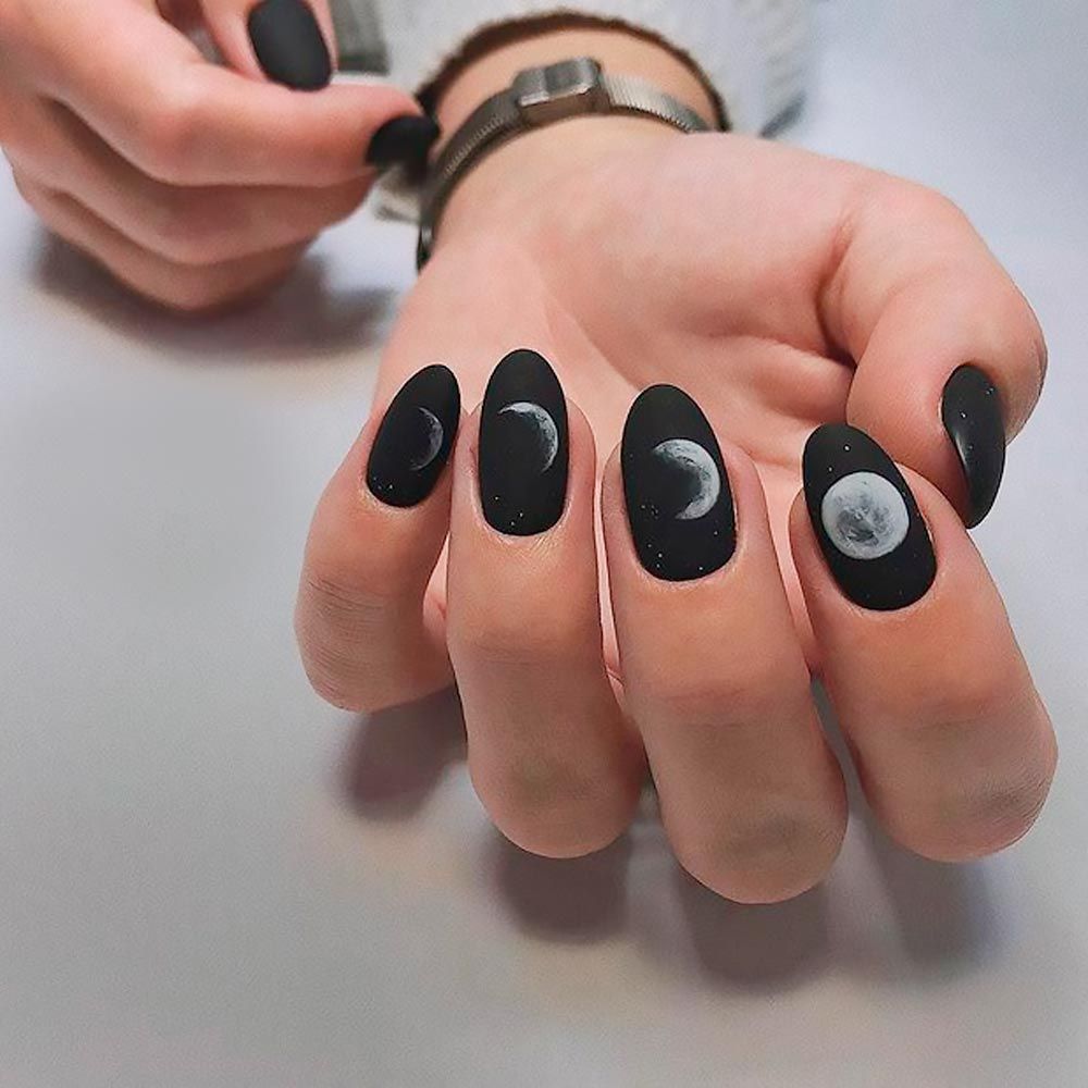 Black Nails Acrylic 20 nápadů: Přijměte odvážný a elegantní vzhled