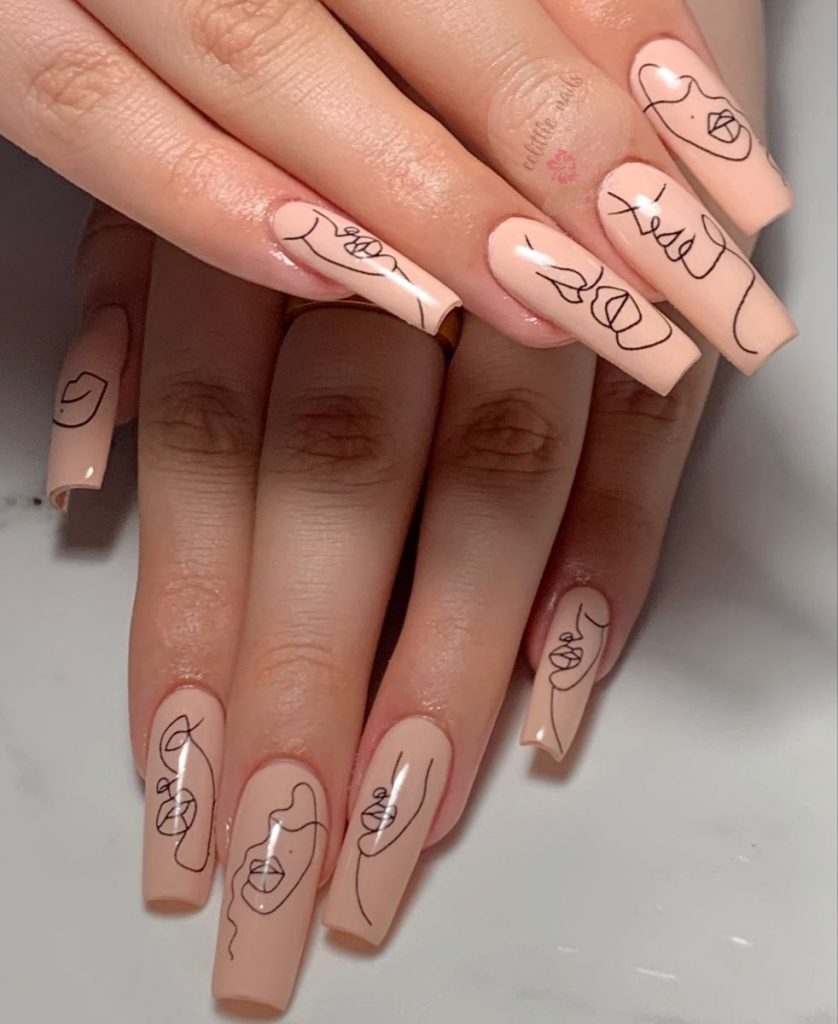 Long Nails Acrylic 18 Ideas: Express Yourself with Gorgeous Nail Designs