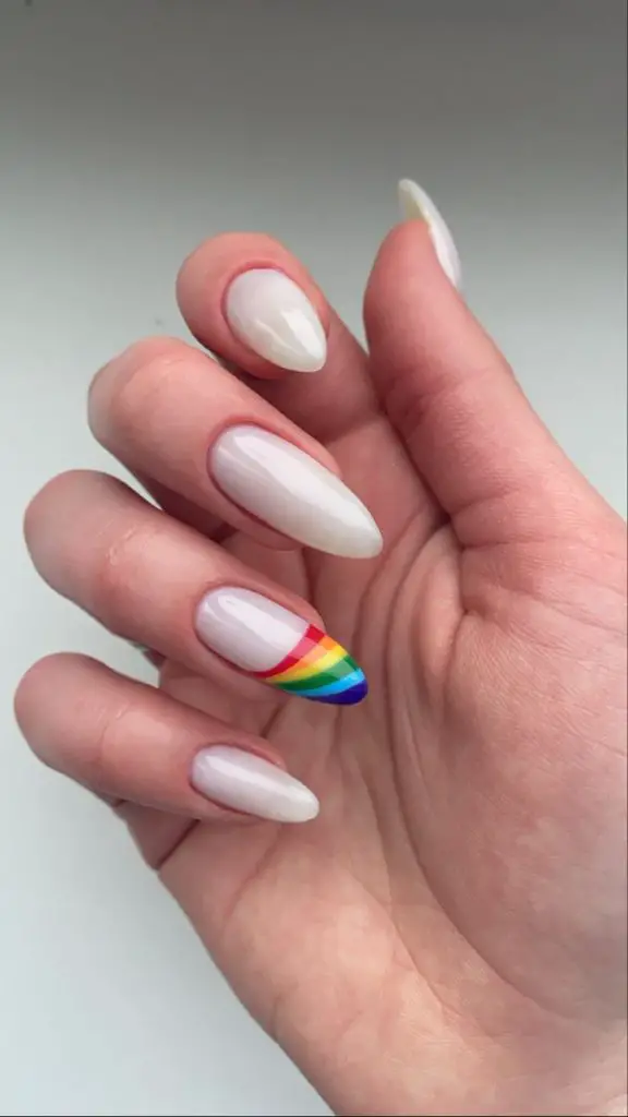 Rainbow Nail 18 Ideas: Express Your Unique Style with Colorful Nail Art