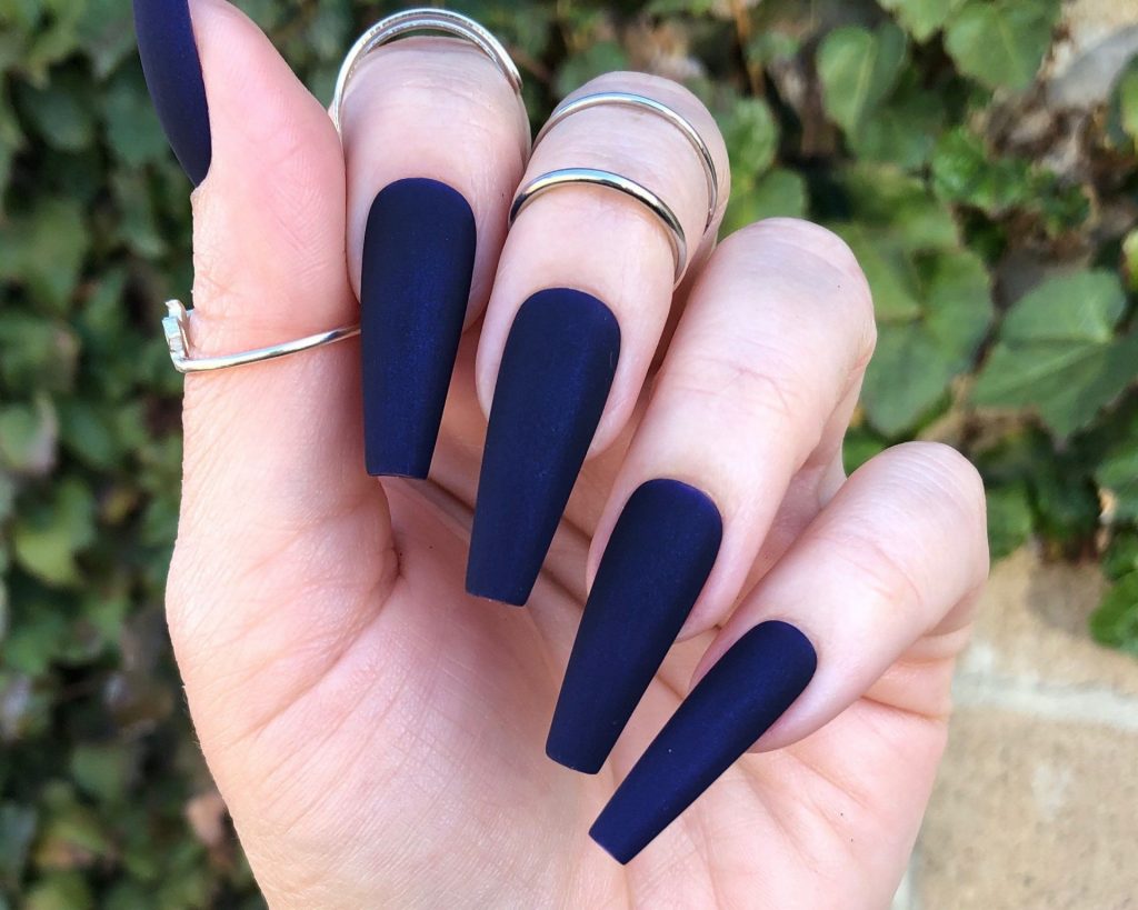 Blue Nails Acrylic 15 Ideas: Embracing Elegance and Versatility