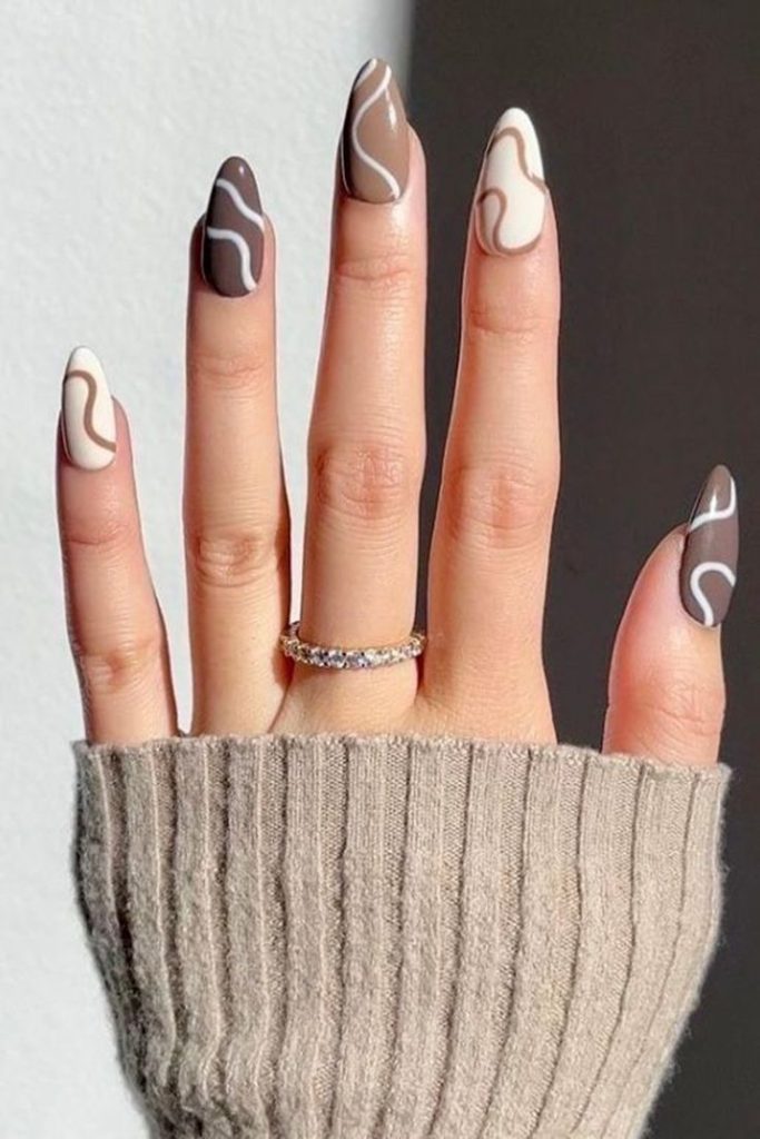 Brown Nails Acrylic 18 Ideas: Elevate Your Style with Stunning Nail Designs