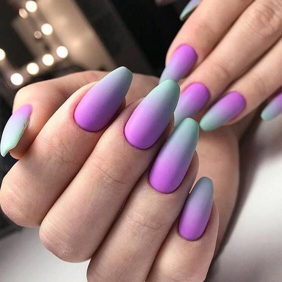 Ombre Nail Color 18 Ideas: Adding a Gradient Touch to Your Manicure