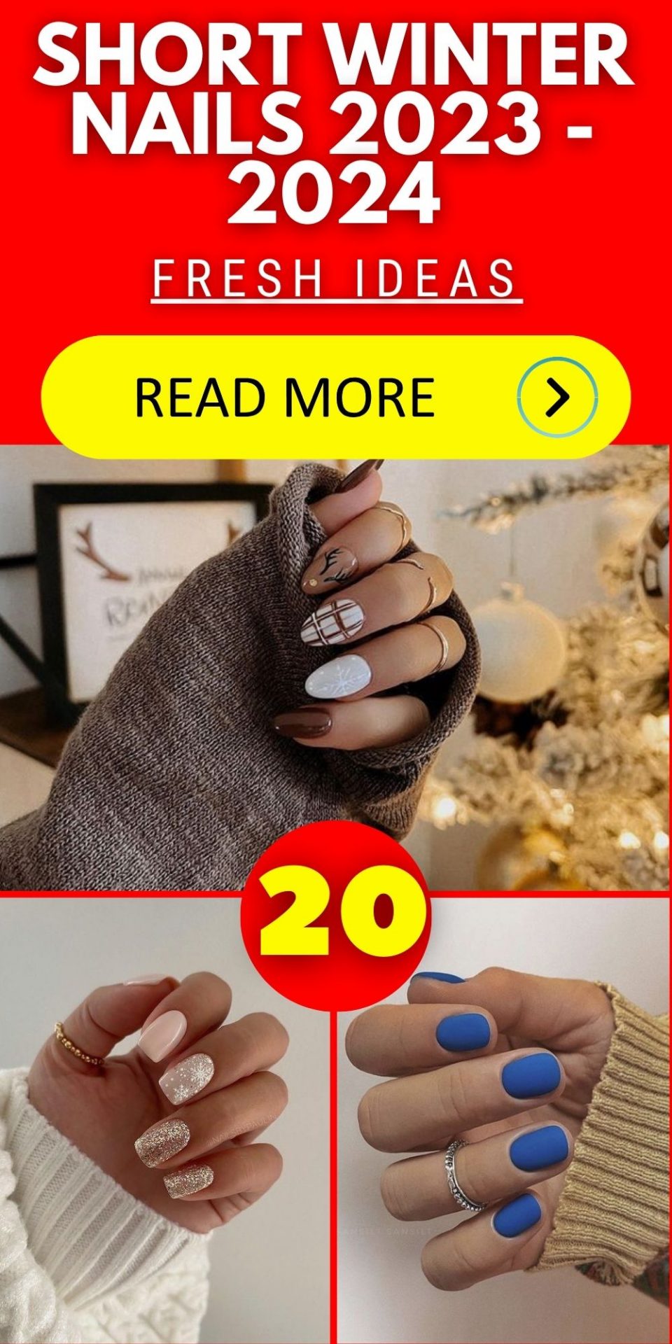 Short Winter Nails 2023 2024 20 Ideas Chic and Cozy Nail Trends Fall Update Ideas