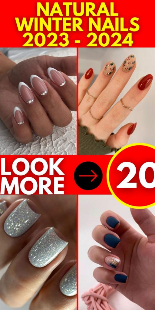 Natural Winter Nails 2023 - 2024 20 Ideas: Embrace the Season with Style