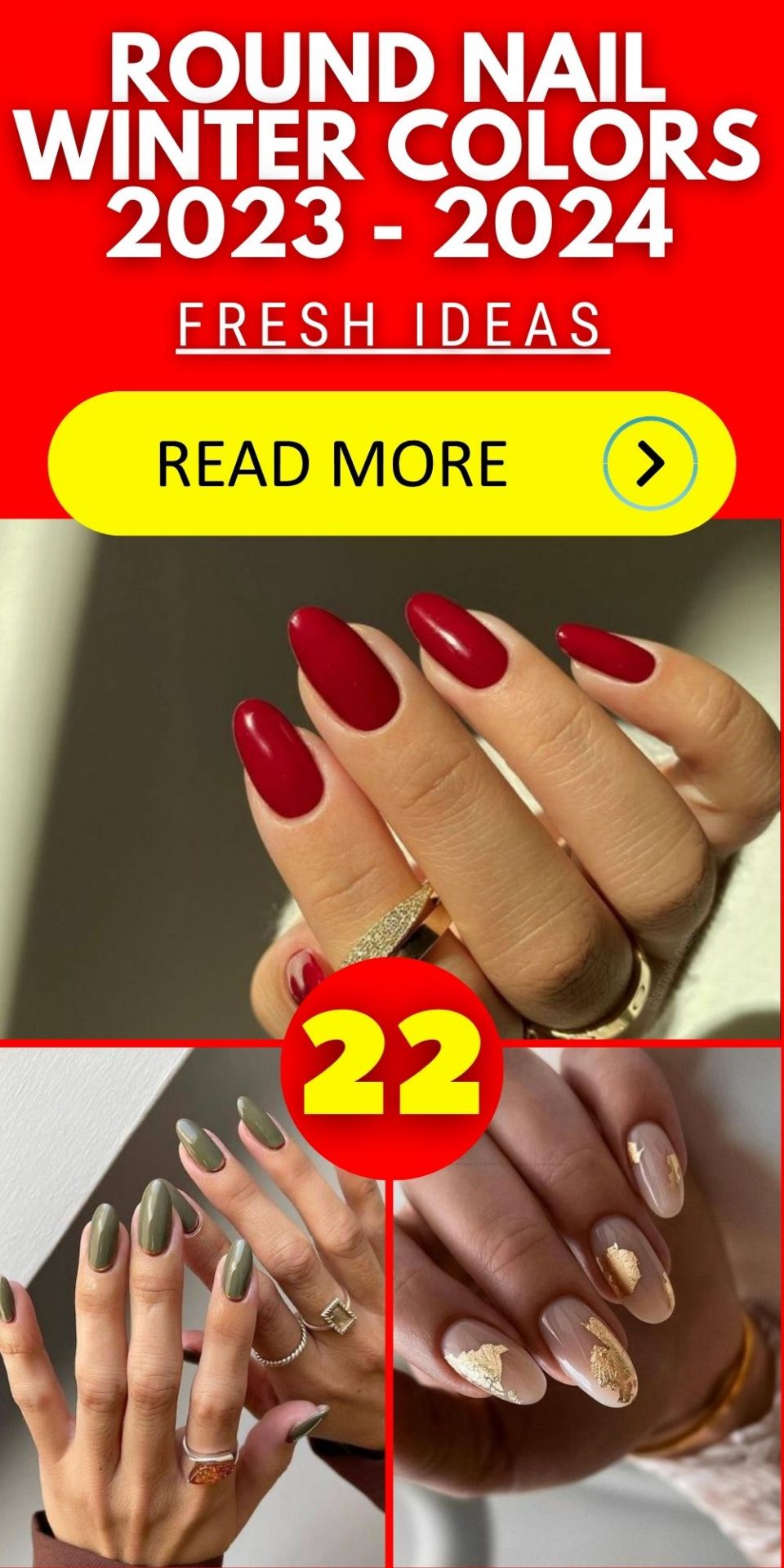 Round Nail Winter Colors 2023 2024 22 Ideas Fall Update Ideas