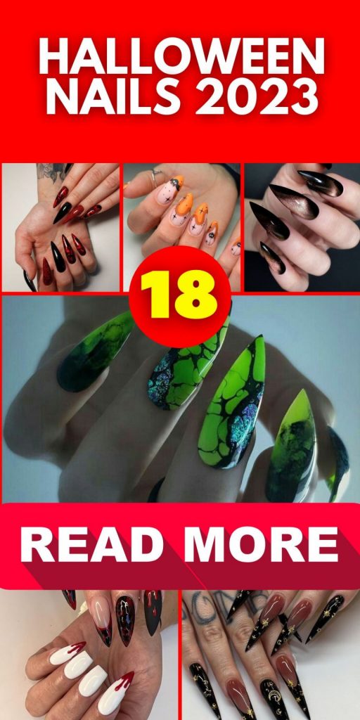 Halloween Nails 2023 18 Ideas: Spooktacular Nail Art for the Season