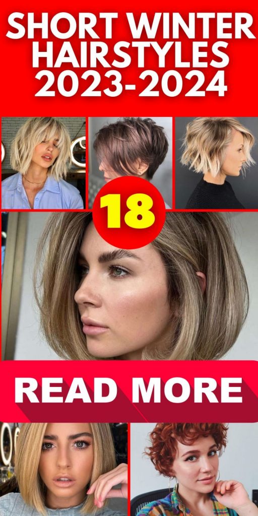 Short Winter Hairstyles 2023-2024 18 Ideas: Chic Ideas to Embrace the Season