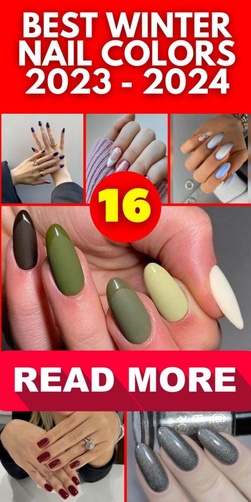 Best Winter Nail Colors 2023 - 2024 16 Ideas