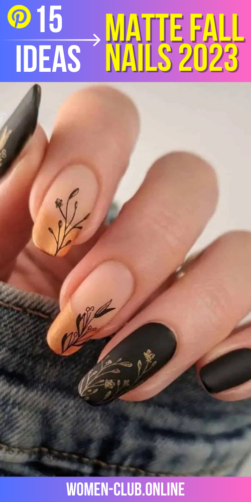 Fall Nails Matte 2023 15 Ideas: Embrace the Season with Chic and Trendy Nail Designs