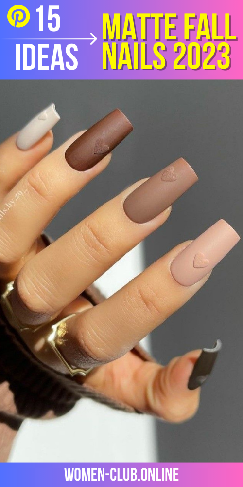 Fall Nails Matte 2023 15 Ideas: Embrace the Season with Chic and Trendy Nail Designs