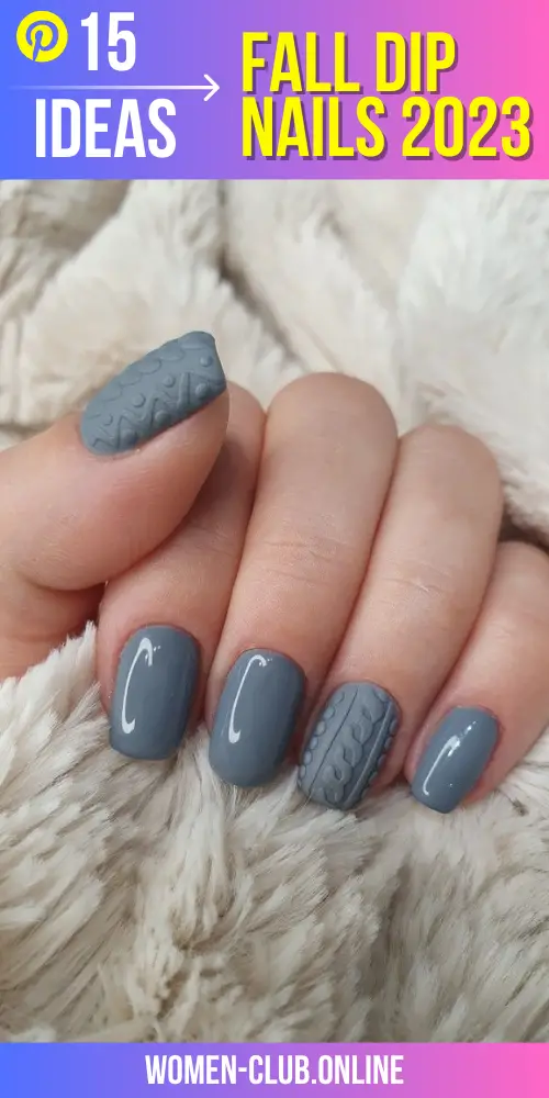 Fall Dip Nails 2023 15 Ideas: Embrace the Season with Stunning Nail Designs