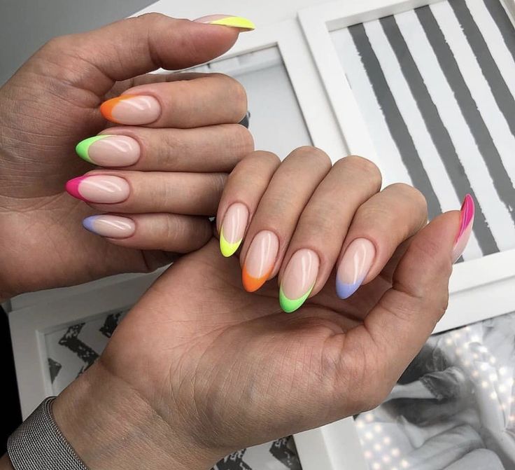 Winter Rainbow Nails 2023-2024 21 Ideas: Embrace the Vibrant Chill