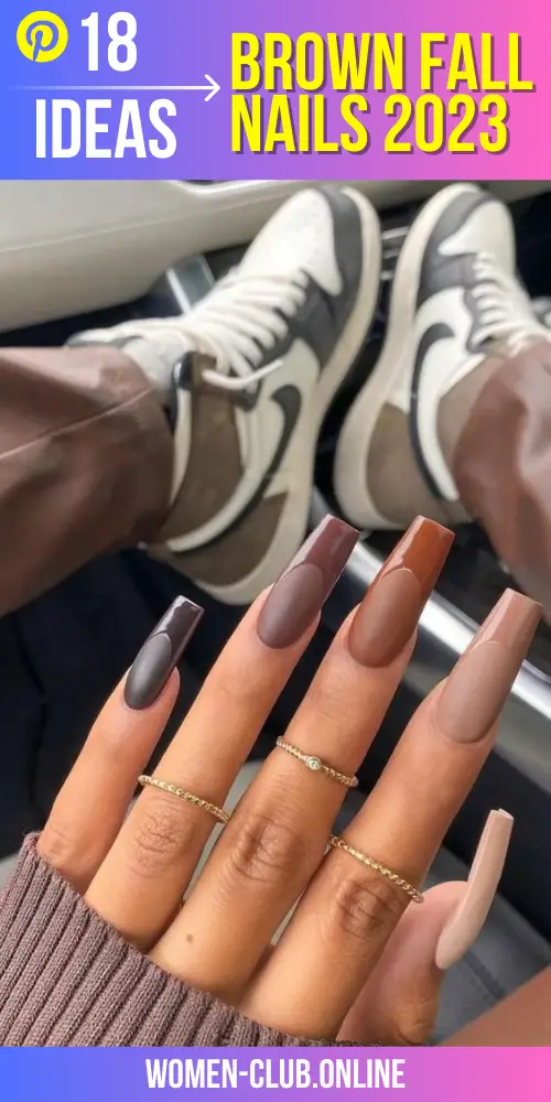 Fall Nails Brown 2023 18 Ideas: Embrace the Warmth of Autumn in Style
