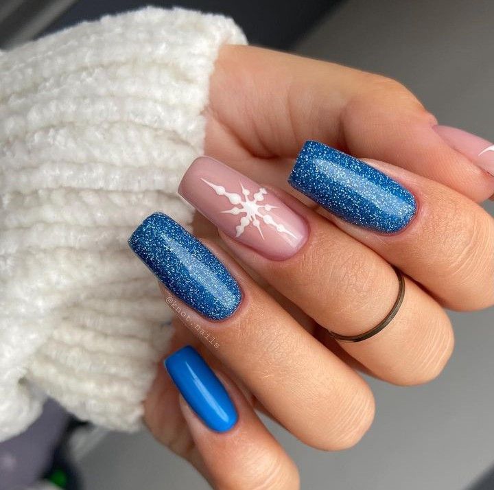 Medium Winter Nails 2023 - 2024 16 Ideas: Embrace the Season with Style