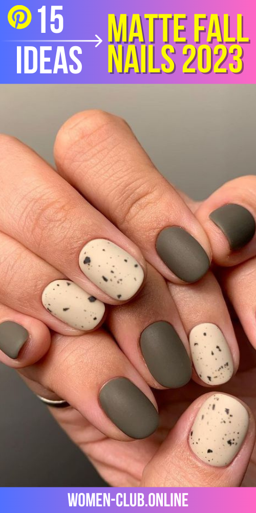 Fall Nails Matte 2023 15 Ideas: Embrace the Season with Chic and Trendy Nail Designs