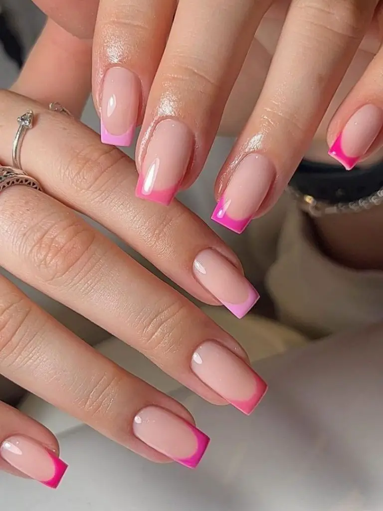 Pink Nails for Winter 2023-2024 18 Ideas