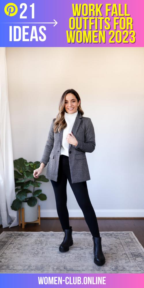 Work Fall Outfits Women 2023 21 Ideas: Embrace Style and Comfort
