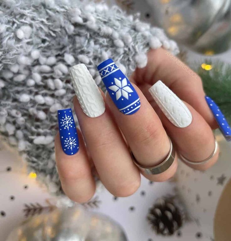 Fun Winter Nails 2023-2024 20 Ideas