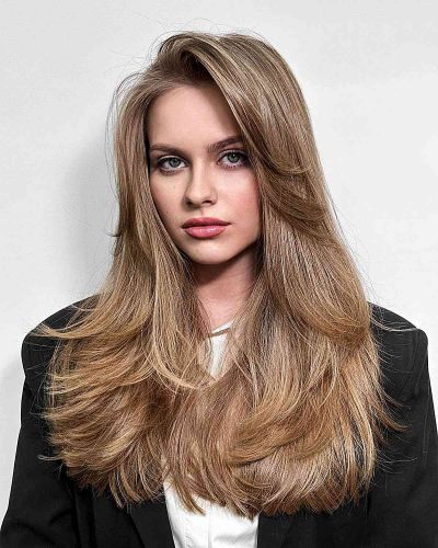 59 Straight Layered Hair Ideas For All Lengths And Textures 400x500 