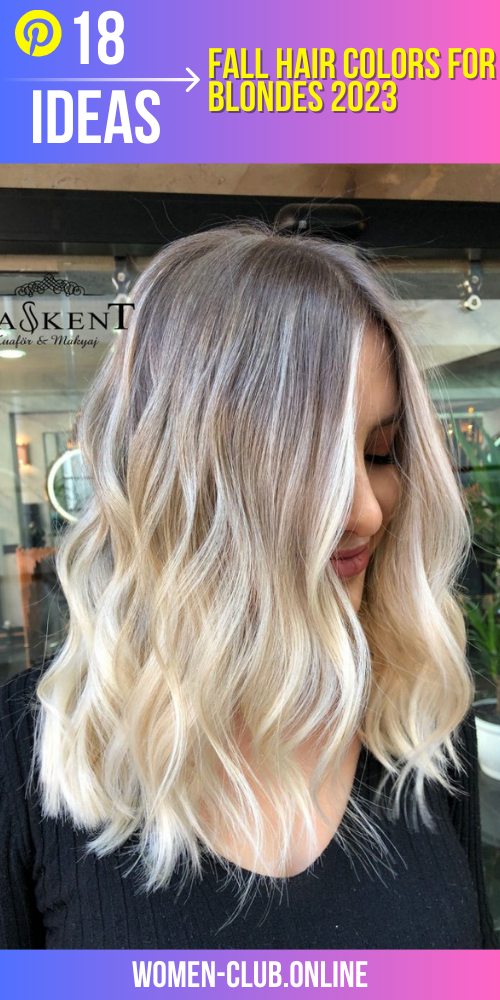 Fall Hair Colors for Blondes 2023 18 Ideas: Embrace the Season with Stunning Shades