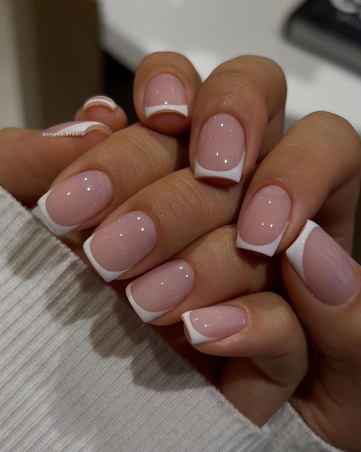 Short French Winter Nails 2023-2024 21 Ideas