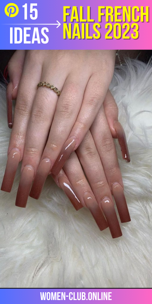 Fall French Nails 2023 15 Ideas: Embrace Elegance and Sophistication