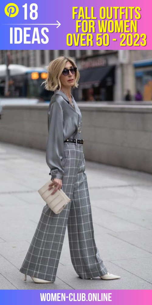 Fall Outfits for Women Over 50: Timeless Fashion 18 Ideas for 2023