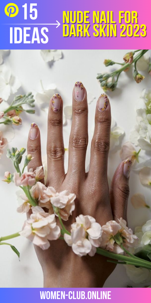 Classy and Chic: Beautiful Nude Nail Ideas for Dark Skin