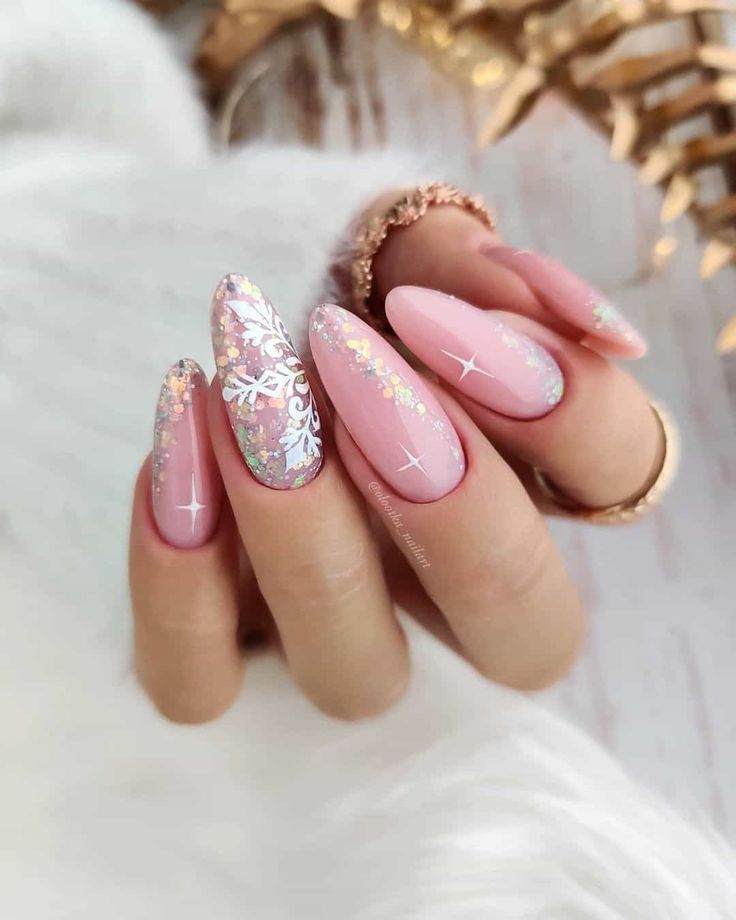 Winter Nail Acrylic 2023-2024 18 Ideas: Stay Trendy and Cozy