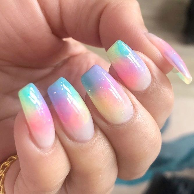 Winter Multicolor Nails 2023-2024 18 Ideas: A Colorful Guide to Nail Trends