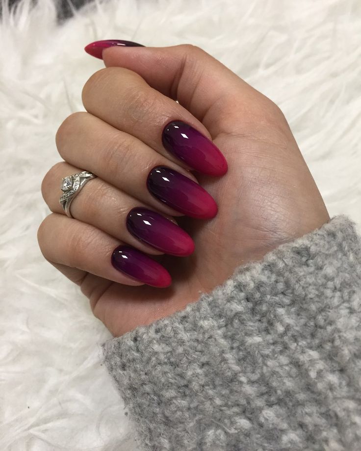 Ombre Nail Colors 21 nápadů na zimu 2023–2024: Buďte kreativní s nail artem