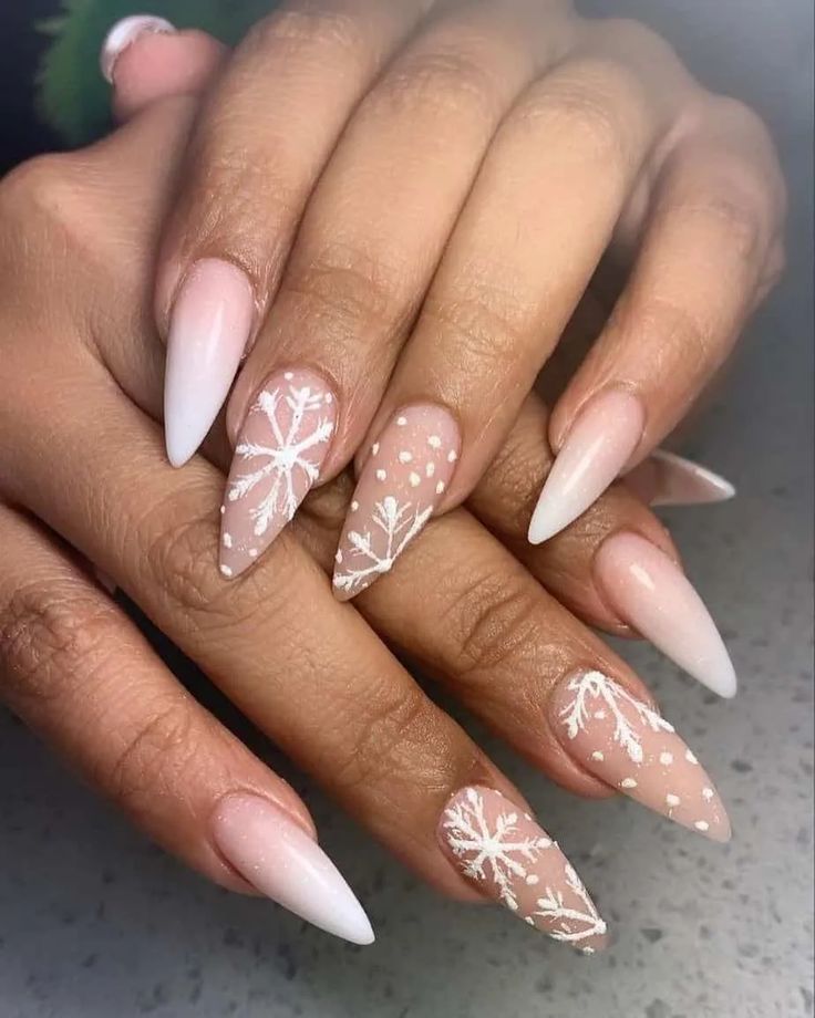 Winter Nail Acrylic 2023-2024 18 Ideas: Stay Trendy and Cozy