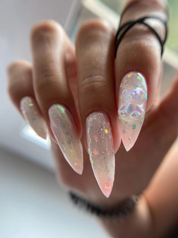 Winter Acrylic Long Nails 2023 - 2024 18 Ideas: Embrace the Season in Style